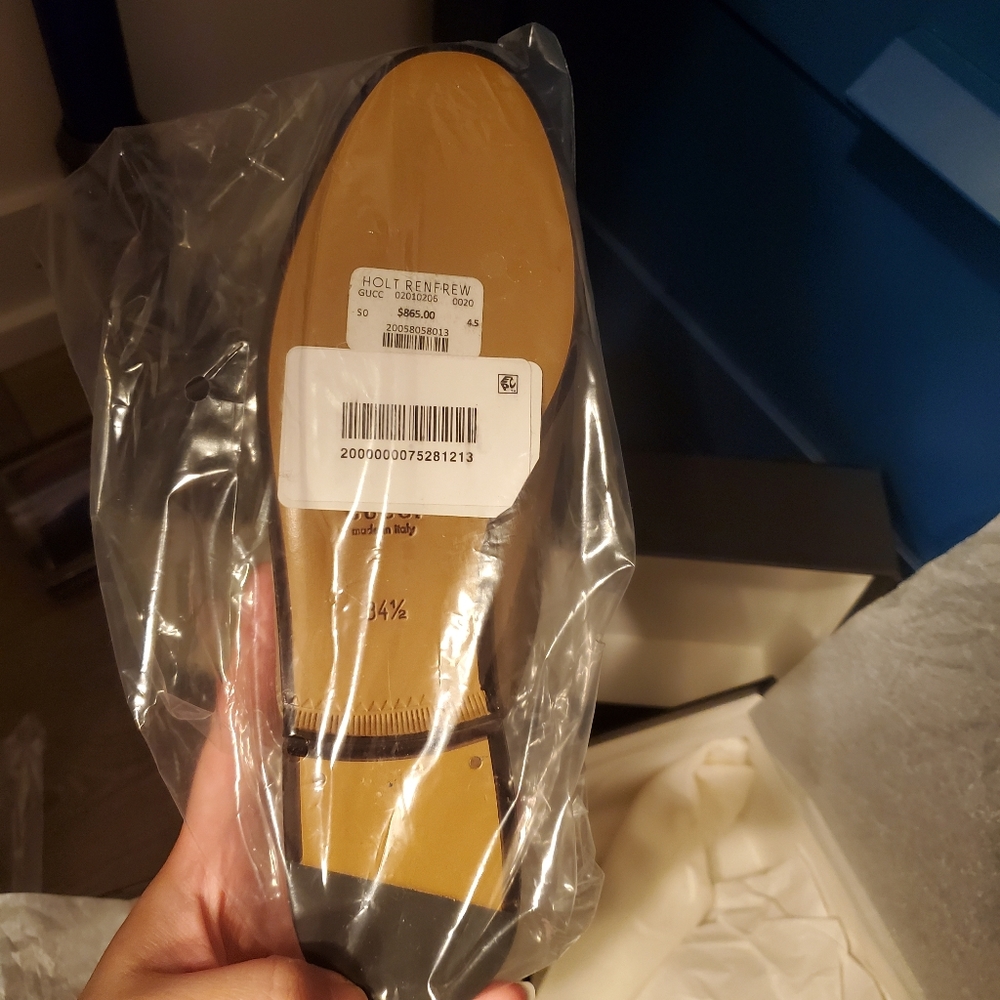 GUCCI Princetown leather slipperBrown | SIZE 34.5